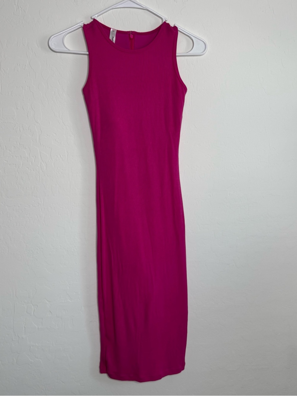 Popilush Built-In Shapewear Tummy Control Midi Dress Pink XS